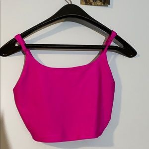 Neon Pink Tank Top
